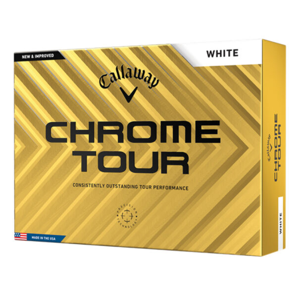 Callaway Chrome Tour Golf Balls Box of 12