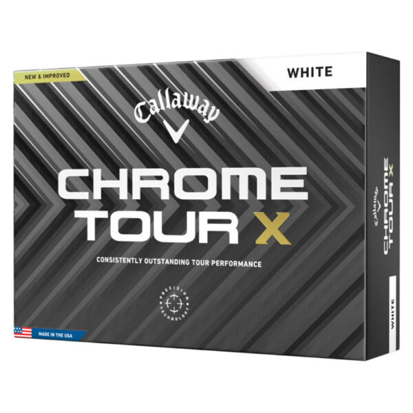 Callaway Chrome Tour X Golf Balls Box of 12