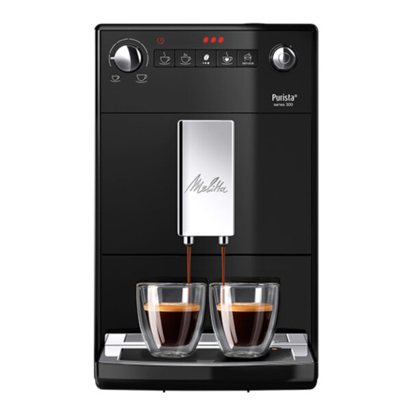 Melitta Purista Series 300 Fully Automatic Coffee Machine (Black)