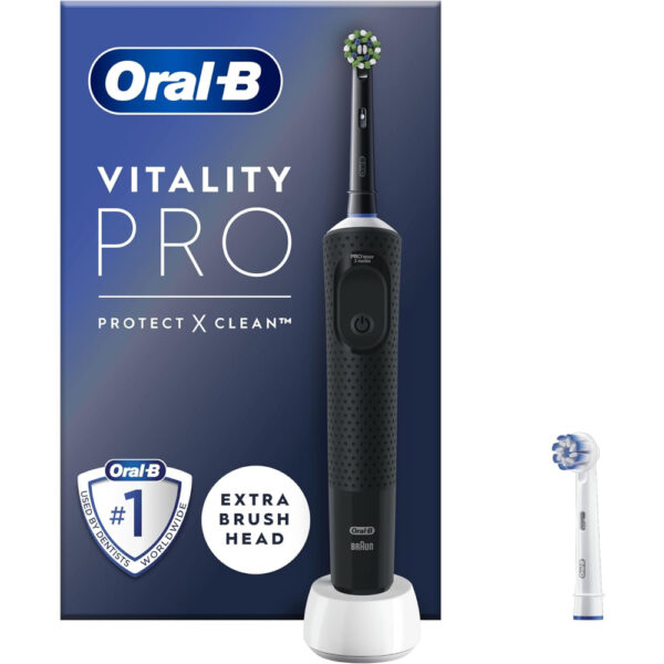 Braun Toothbrush | Vitality Pro | Black | 3 Modes