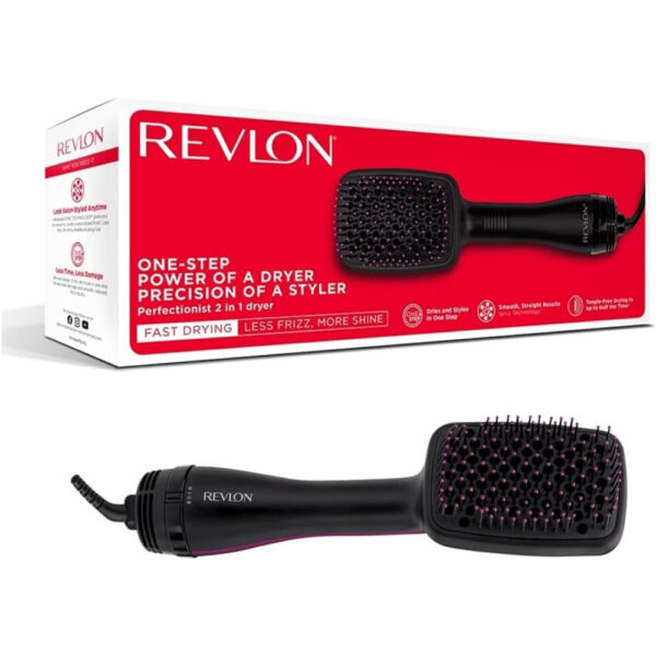 Revlon PaddleDryer | Perfectionist | 2in1 |2Heat 1Kw