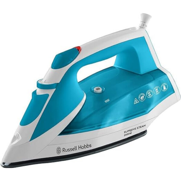 Russell Hobbs Iron | Supreme Steam | 2400w | Aqua & White