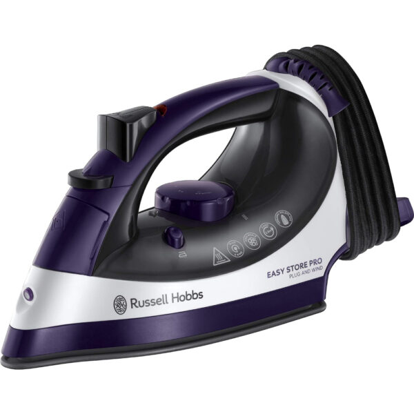 Russell Hobbs Iron | 2400w | Easy Store Pro | Ceramic Sole-Plate