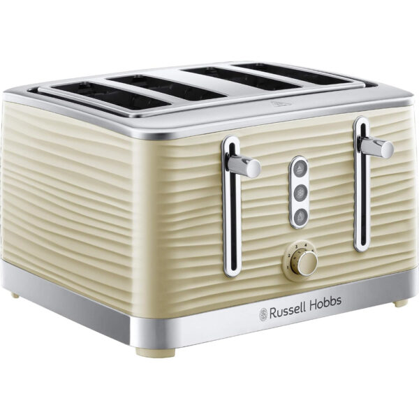 Russell Hobbs Toaster | 4 Slice | Inspire | Cream