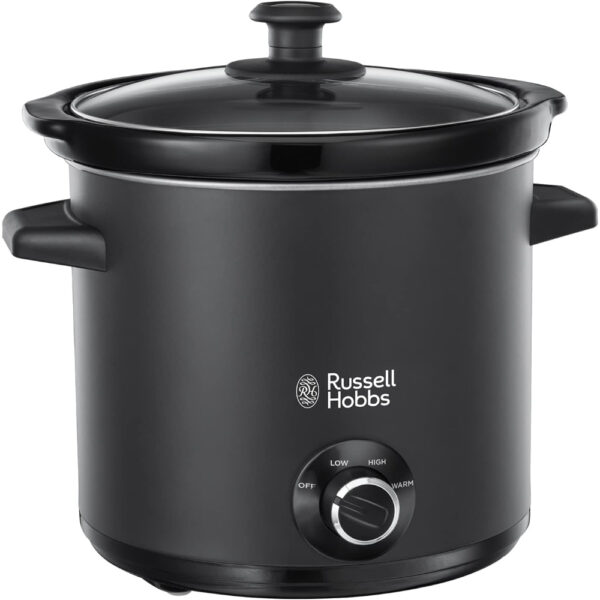 Russell Hobbs Slow Cooker | 3.5L | Black | Chalk-Board