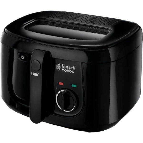 Russell Hobbs Deep Fat Fryer| 2.5L Oil | 1kg Food |1800w | Black