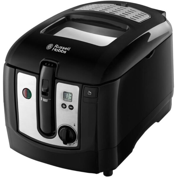 Russell Hobbs Deep Fat Fryer| 3L Oil 1.2kg Food |2.3kW | Blk-Dig