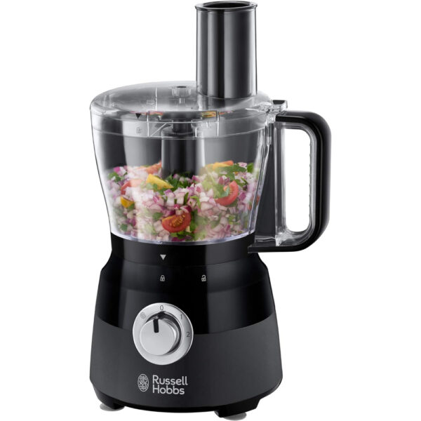 Russell Hobbs Food Processor 600W | Desire Mat |1.5L Jug| Black