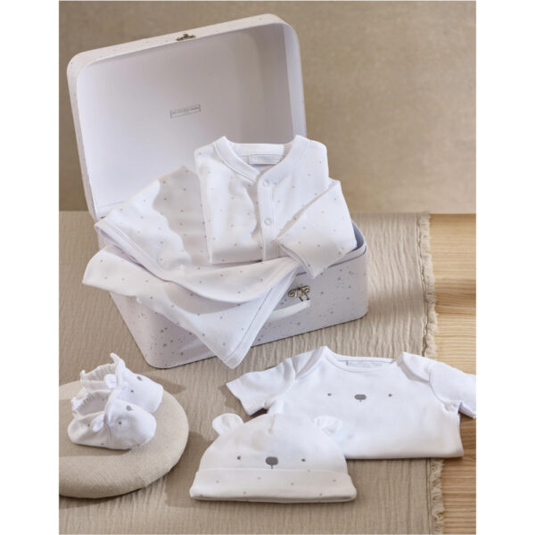 The White Company Organic Cotton Bringing Home Baby Gift Set (0?6mths)