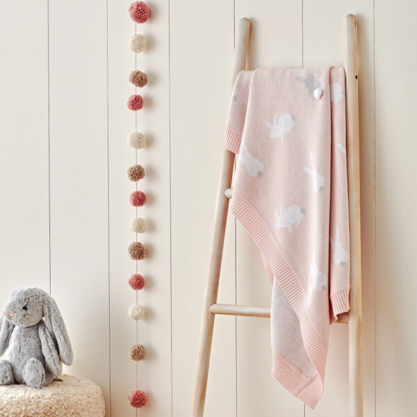 The White Company Bunny Baby Blanket