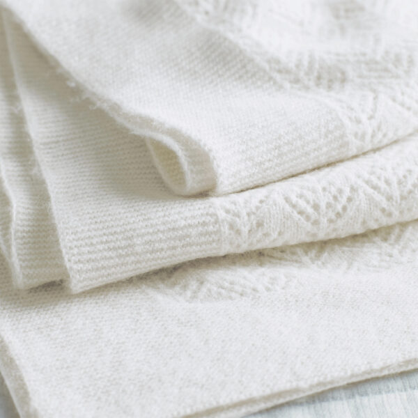 The White Company Cashmere Christening Baby Blanket