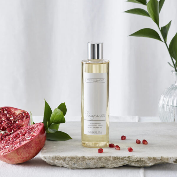 The White Company Pomegranate Bath & Shower Gel