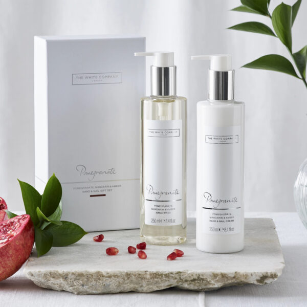 The White Company Pomegranate Hand & Nail Set