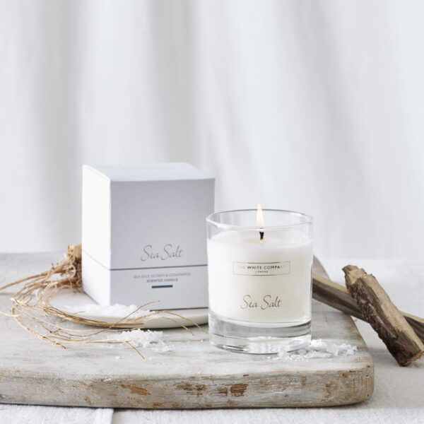 The White Company Sea Salt Candle