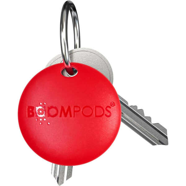 Boompods BOOMTAG - Red (works with FindMy)