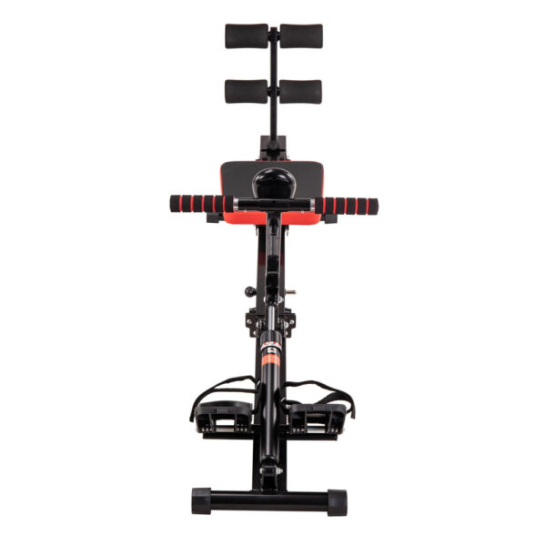 Body Sculpture 4 in 1 Rower ab crunches, dips, push ups and rowing machine.