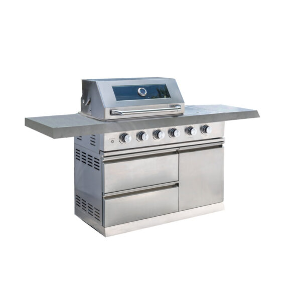 Absolute 4 Burner Gas Grill - With Side burner