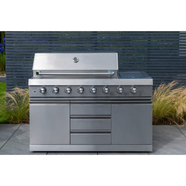 Absolute 6 Burner Gar Barbecue -  With side burner