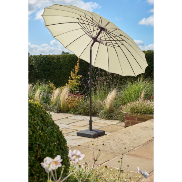 Royce Geisha 2.7m Taupe Canopy with Night Cover