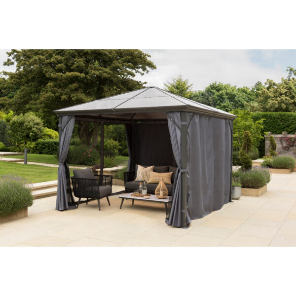 Runcton Polycarbonate 3x3m Gazebo