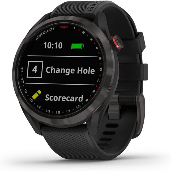 Garmin Approach S42 - Gunmetal with Black Band