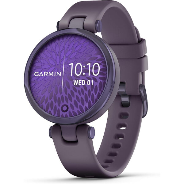 Garmin Lily - Sport Edition - Midnight Orchid Bezel with Deep Orchid Case and Silicone Band