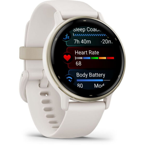 Garmin vivoactive 5 - Ivory and cream gold