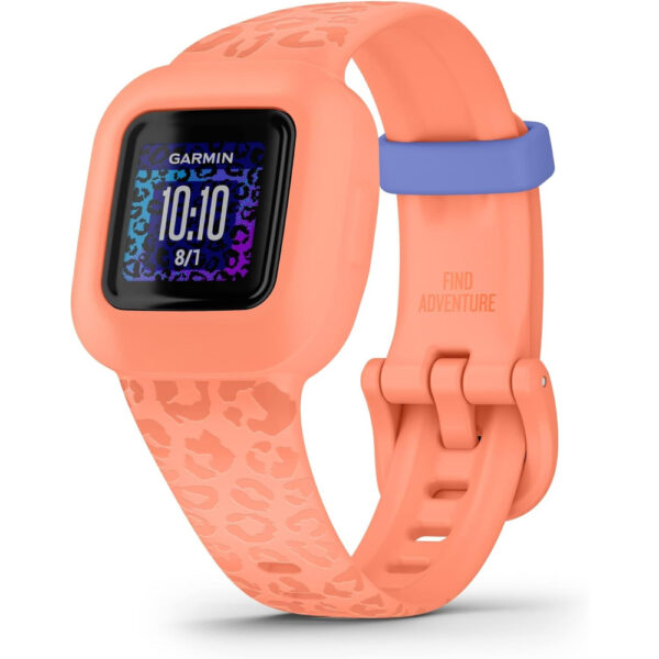 Garmin vivofit jr. 3 - Peach Leopard