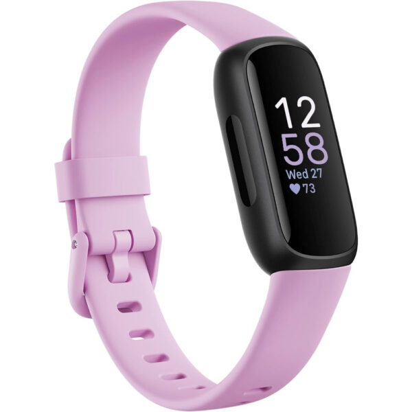 Fitbit Inspire 3 Activity Tracker Black/Lilac Bliss