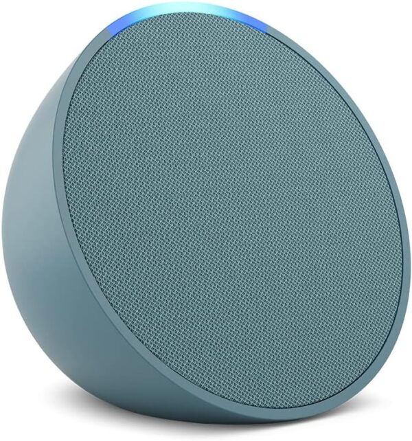 Amazon Echo Pop, Full sound compact Wi-Fi and Bluetooth smart speaker, Midnight Teal