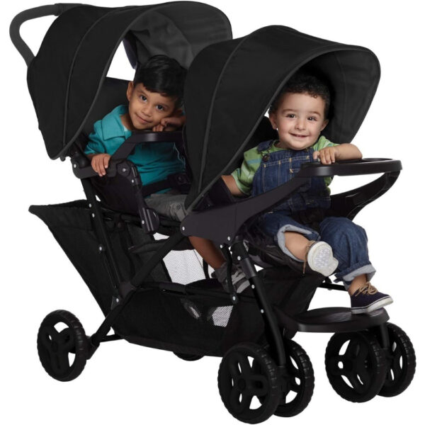 Graco Stadium Duo Tandem Stroller - Black / Grey