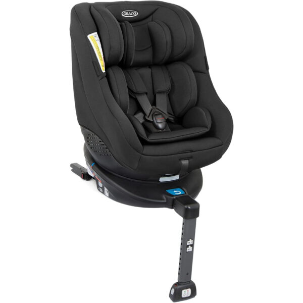 Graco Turn2Me R44 Group 0+/1 ISOFIX 360? Rotating Convertible Car Seat - Black