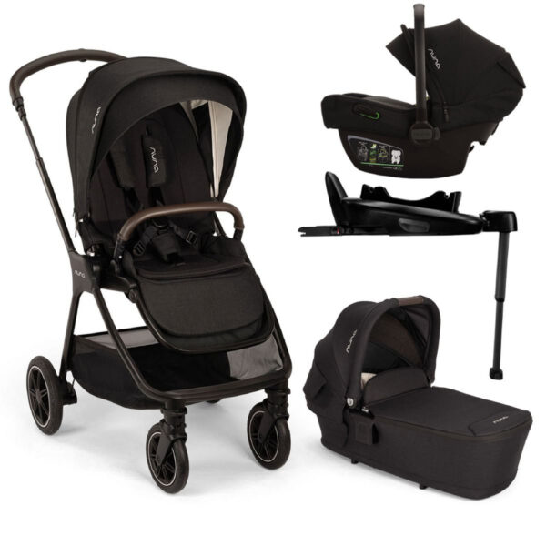 Nuna TRIV next Generation PIPA Bundle, Including PIPA next Car Seat, Caviar