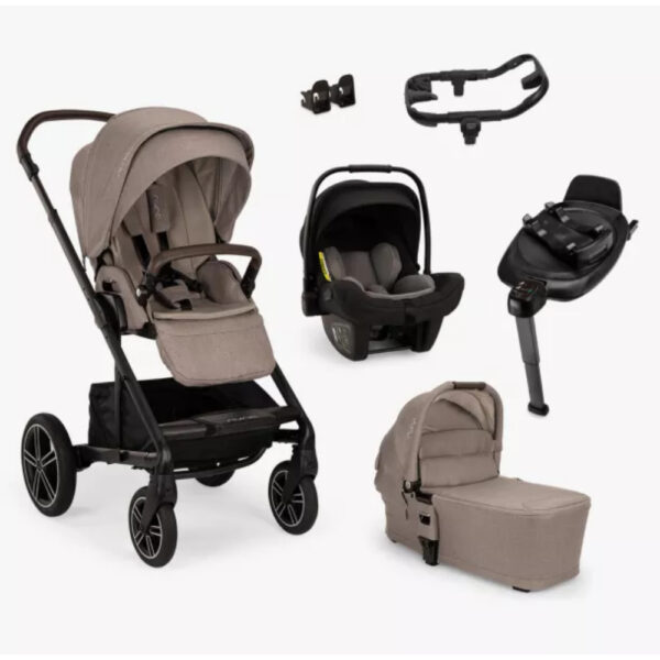 Nuna MIXX next Generation PIPA Bundle, Including PIPA next Car Seat, Cedar