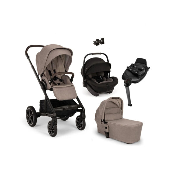 Nuna MIXX next Generation ARRA Bundle, Including ARRA next Car Seat, Cedar