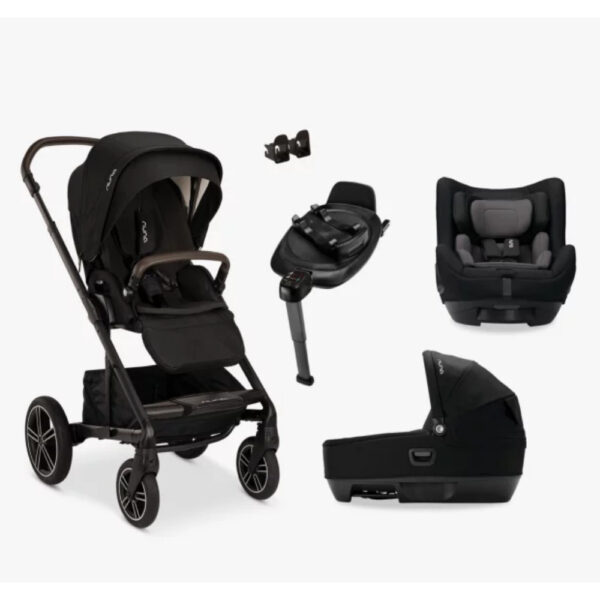 Nuna MIXX next Generation CARI Bundle, Including CARI next and TODL next Car Seat, Caviar