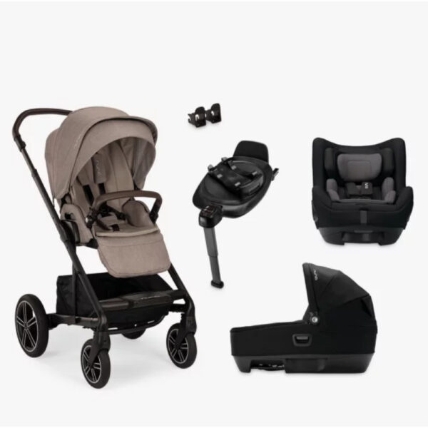 Nuna MIXX next Generation CARI Bundle, Including CARI next and TODL next Car Seat, Cedar