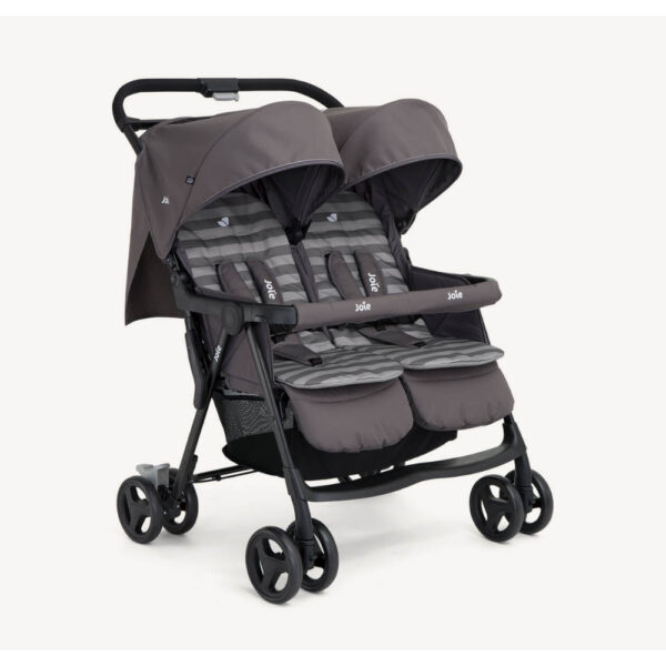 Joie Aire Twin Stroller - Dark Pewter