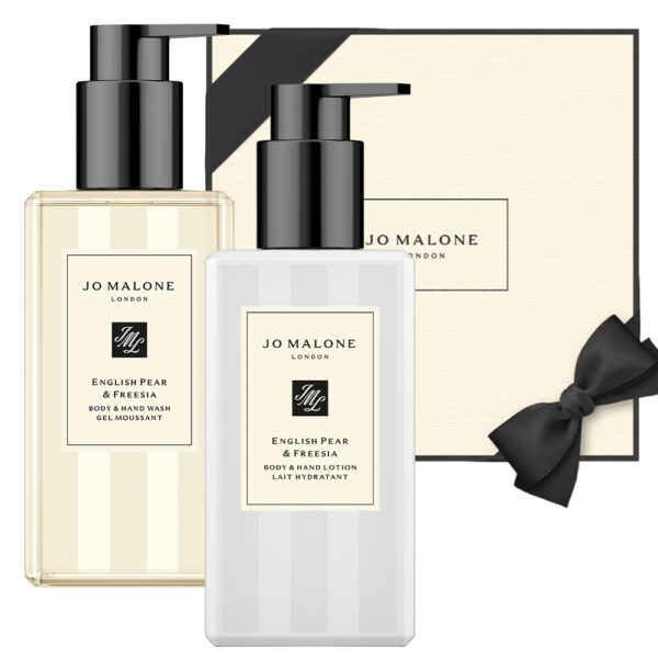 Jo Malone English Pear and Freesia Body and Hand Wash and Hand Lotion Gift Set 250ml