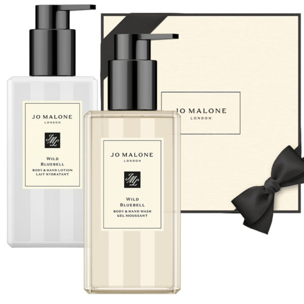 Jo Malone Wild Bluebell Body and Hand Wash and Hand Lotion Gift Set 250ml