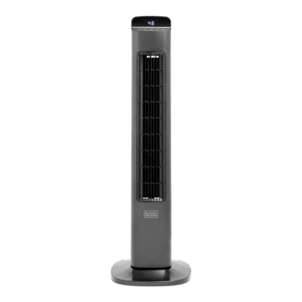 Black & Decker 36 Inch Smart Digital Tower Fan with 24 Hour Timer Black