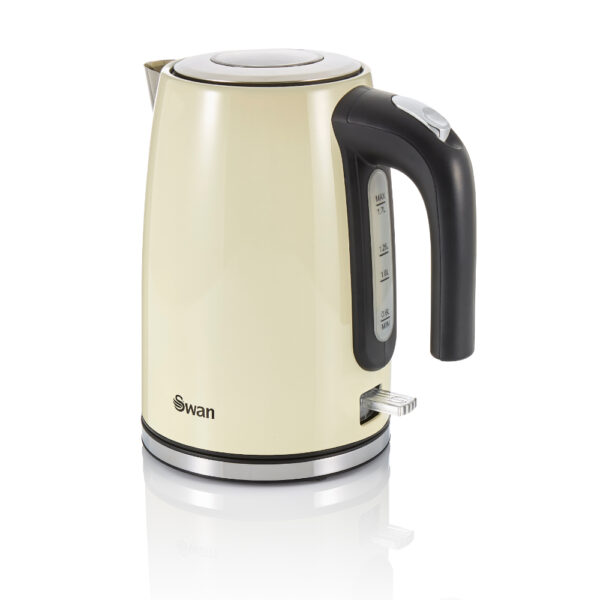 Swan TownHouse 1.7L Jug Kettle - Cream