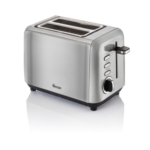 Swan TownHouse 2 Slice Toaster - Stainless Steel