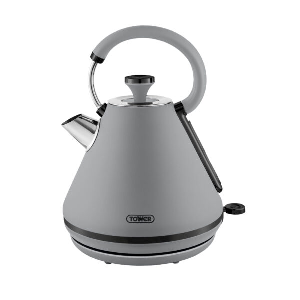 Tower Sera 1.7L 3KW Kettle Grey Smoked Black Trim