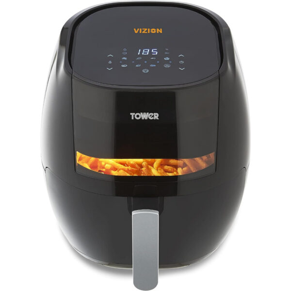 Tower Vortx Vizion 7L Digital Air Fryer Black Digital