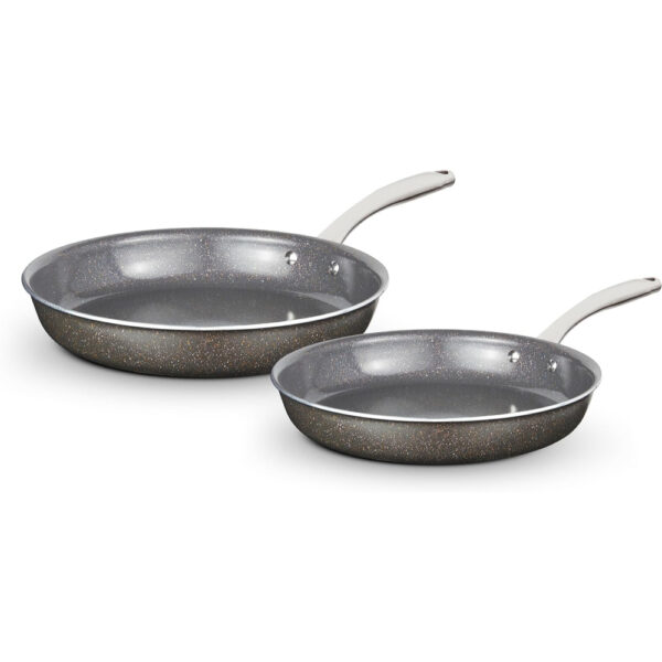 Tower Cerastone Pro 2 Piece Frying Pan Set