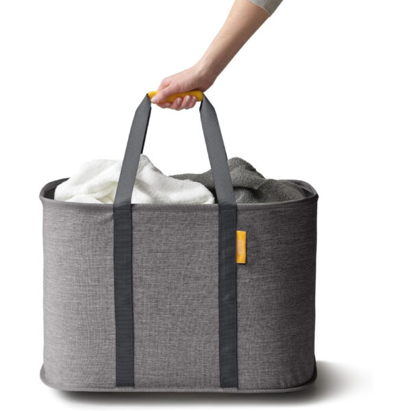 Joseph Joseph Hold-All Max Grey Collapsible 55L Laundry Basket