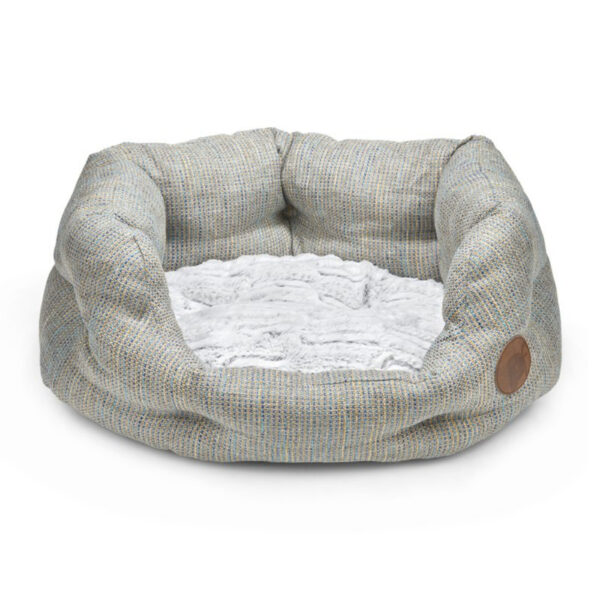 Petface Meadow Weave High Oval Pet Bed Small