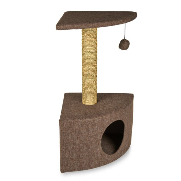 Petface Corner Scratcher Brown