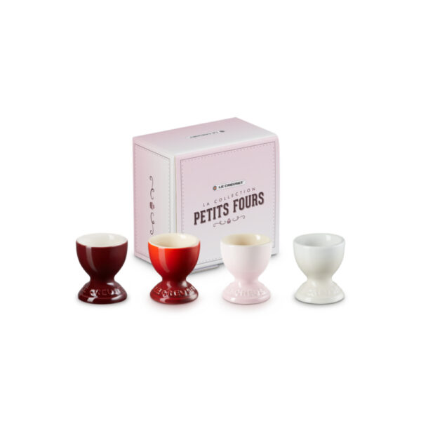 Le Creuset Stoneware Set of 4 Egg Cups Petits Fours